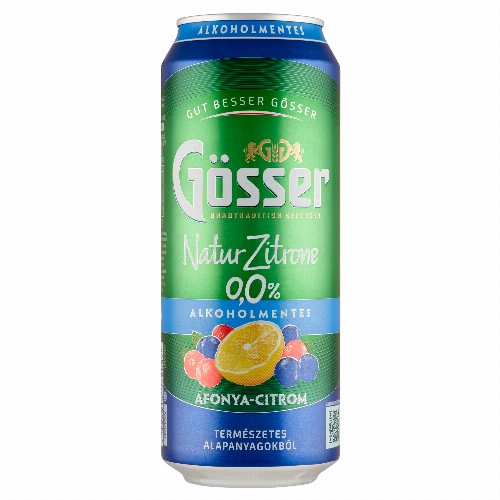 GÖSSER NATURZITR.ÁFO.CITR0.0% D.DRS 0.5L