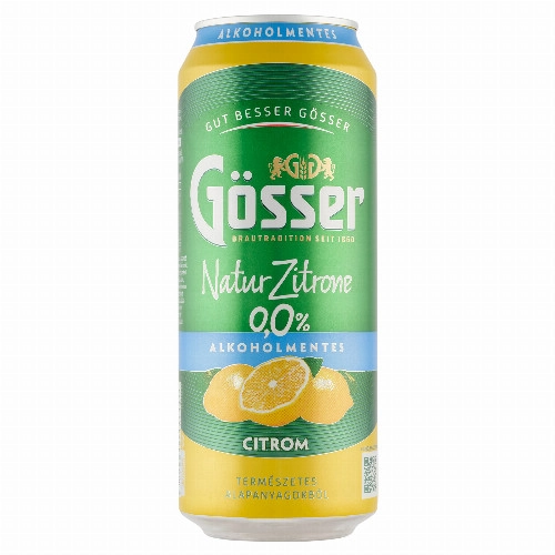 GÖSSER NATURZITR.SÖR 0.0% DOB.DRS 0.5L