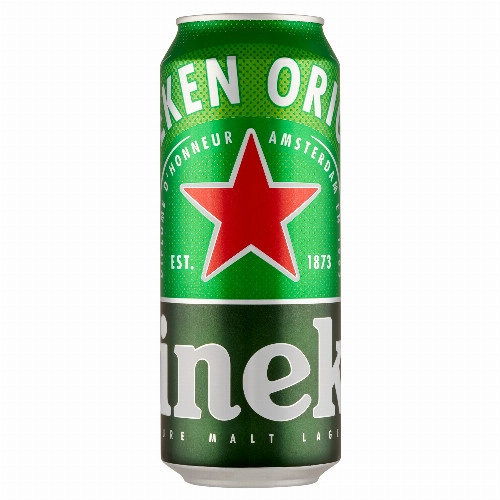 Heineken minőségi világos sör 5% 0,5 l