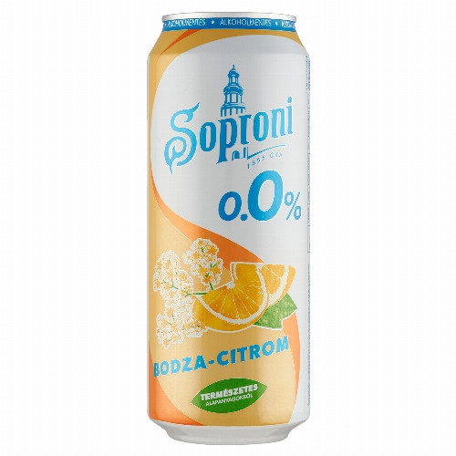 SOPRONI RADLER BODZA-CIT.0.0% D.DRS 0.5L