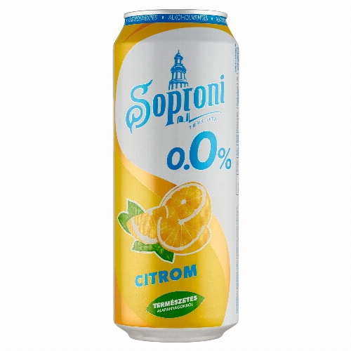 SOPRONI RADLER CITROM 0.0% DOB.DRS 0.5L