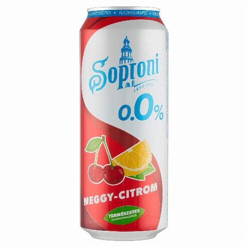 SOPRONI RADLER MEGGY-CIT.0.0%D.DRS 0.5L