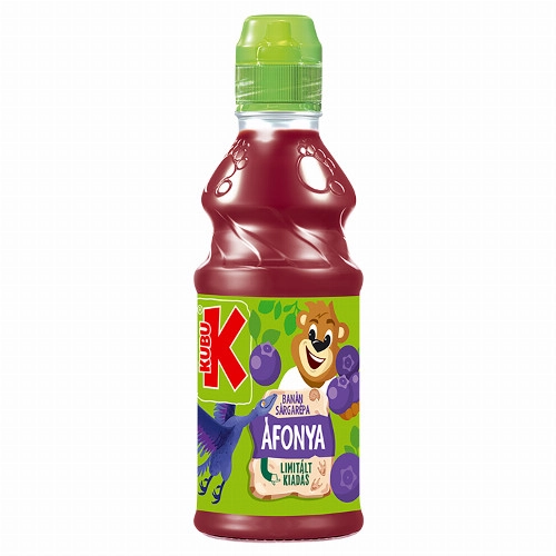 Kubu banán sárgarépa áfonya vegyes gyümölcs- és zöldségital 300 ml