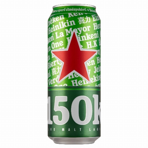 Heineken minőségi világos sör 5% 500 ml
