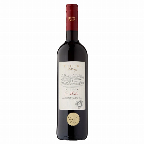Teleki Villányi Merlot classicus száraz vörösbor 13,5% 75 cl