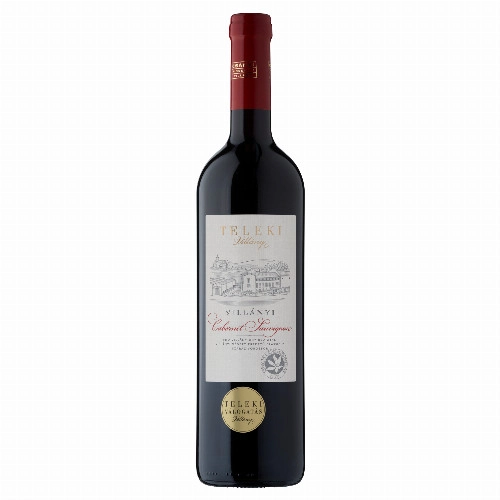 Teleki Villányi Cabernet Sauvignon classicus száraz vörösbor 14,5% 75 cl