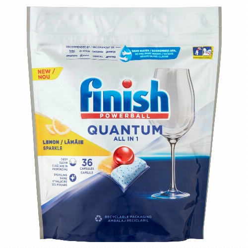Finish Quantum All in 1 Citrom mosogatógép kapszula 36 db