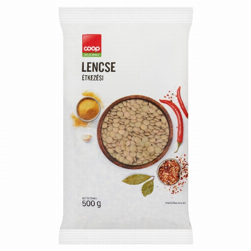 Coop étkezési lencse 500 g