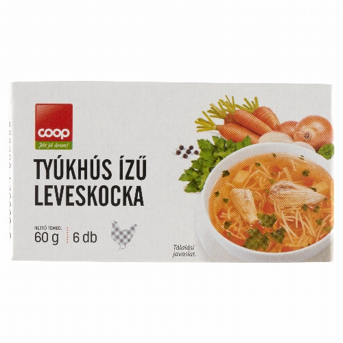 COOP TYÚKHÚS ÍZŰ LEVESKOCKA 60G