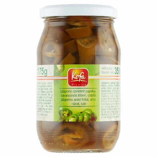 KOFA JALAPENO PAPRIKA SZELET.350G/ 175G