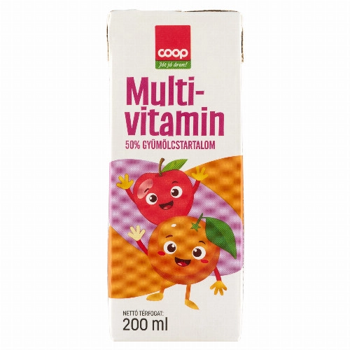 COOP MULTIVITAMIN 50% 0.2L