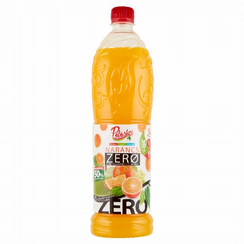 Pölöskei Zerø narancs ízű szörp édesítőszerekkel 1 l