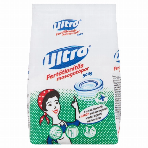 Ultra fertőtlenítős mosogatópor 500 g