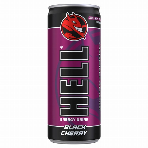 HELL ENERG.IT.BLACK CHERRY DOB.DRS 250ML