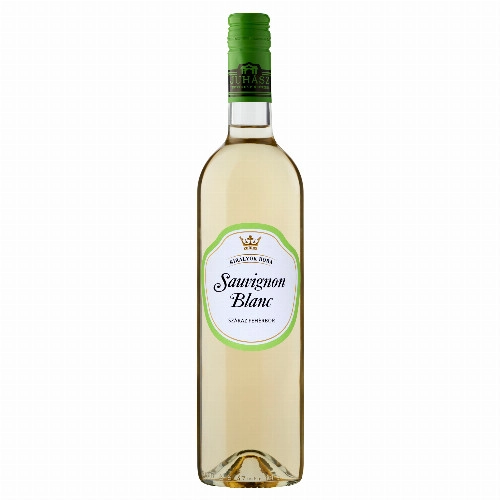Királyok Bora Felső-Magyarországi Sauvignon Blanc száraz fehérbor 12,5% 0,75 l