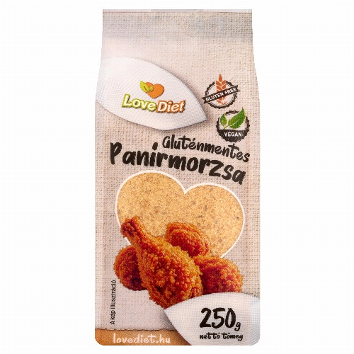 LOVE DIET GLUTÉNMENTES PANÍRMORZSA 250G