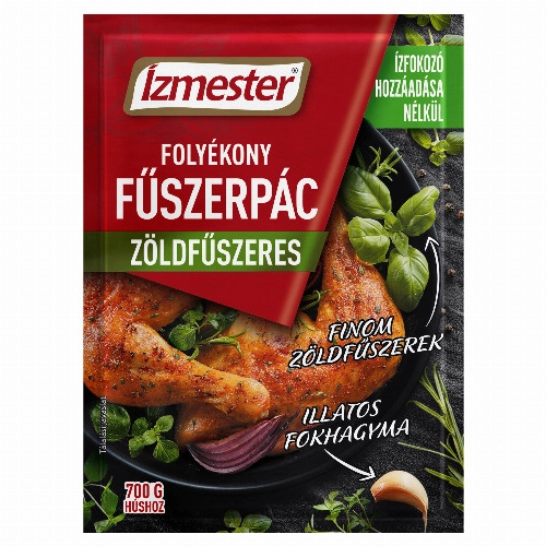 ÍZMESTER FŰSZERPÁC FOLYÉK.ZÖLDFŰSZ. 80ML