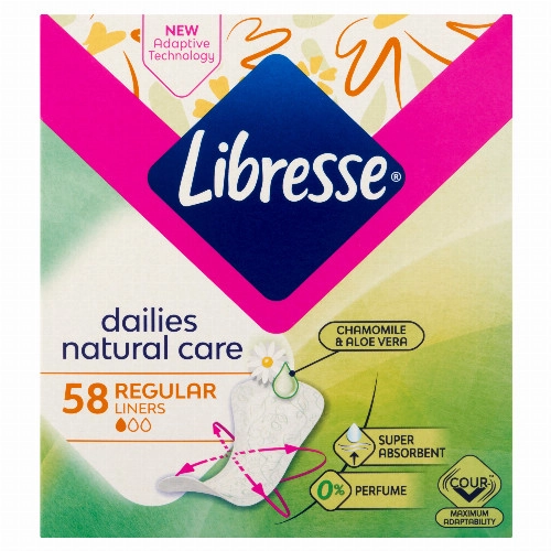 Libresse Dailies Natural Care tisztasági betét 58 db