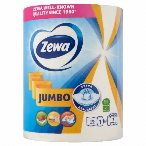 Zewa Jumbo háztartási papírtörlő 2 rétegű 1 tekercs