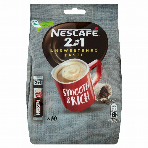 Nescafé 2in1 azonnal oldódó kávéspecialitás 10 x 8 g (80 g)