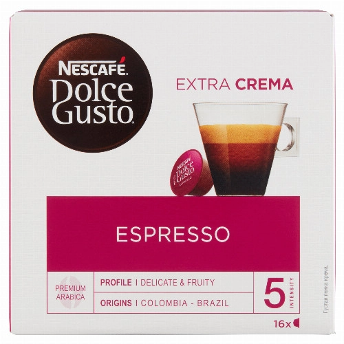 NESCAFÉ Dolce Gusto Espresso kávékapszula 16db/ 16 csésze 88 g