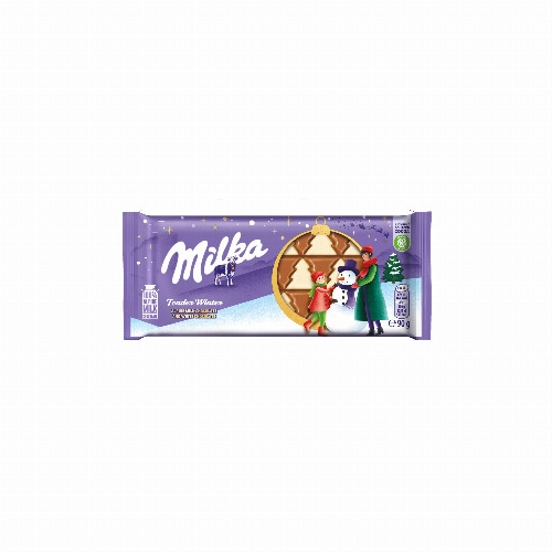 MILKA TEJ- ÉS FEHÉRCSOKOLÁDÉ TÁBLÁS CSOKOLÁDÉ 90 g