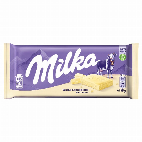 Milka fehér csokoládé 90 g