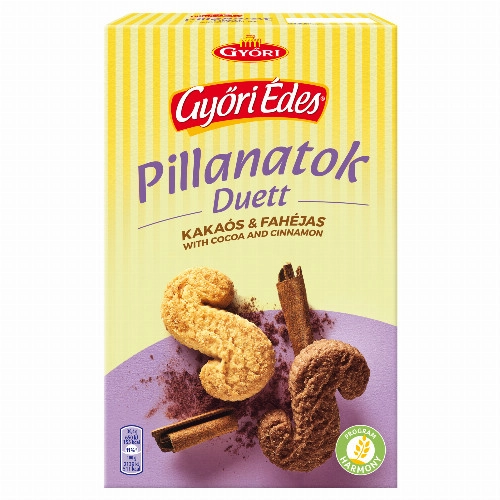 GYŐRI ÉDES PILL.DUETT KAKAÓ-FAHÉJ Í 220G