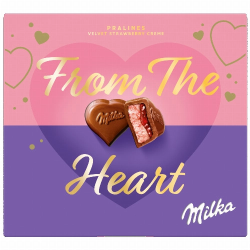 MILKA I LOVE TEJCSOKOLÁDÉ EPRES KRÉMMEL DARABOK 114 g
