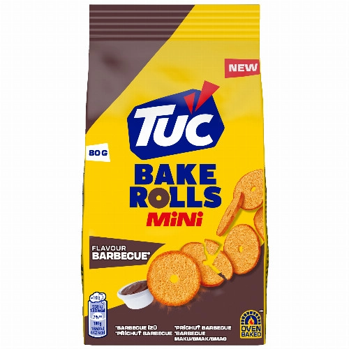 TUC BAKE ROLLS MINI BARBECUE 80G