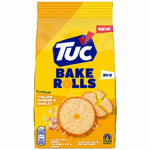 TUC BAKE ROLLS OLASZSAJTOS FOKHAGYMA 80G