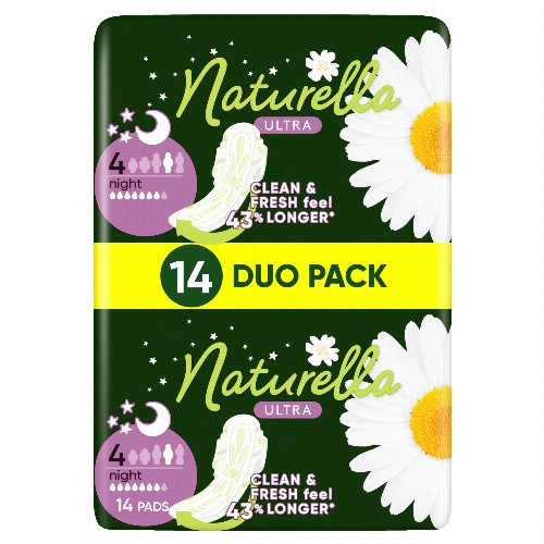 NATURELLA EÜ.BETÉT ULTRA NIGHT DUO 14DB