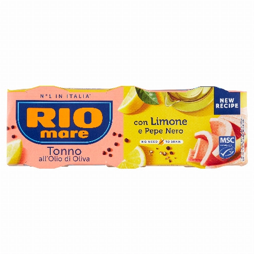 RIO MARE TONH.OLÍV.O.CITR.BORS.3X65G/52G