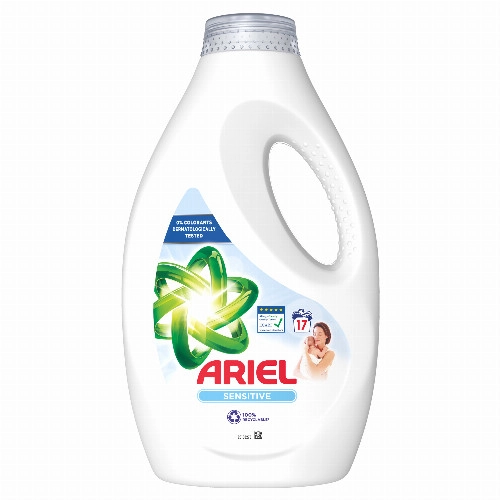 Ariel Sensitive Skin Clean & Fresh Mosószer 850ML, 17 Mosáshoz
