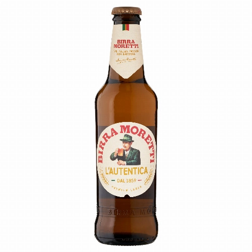 Birra Moretti világos sör 4,6% 330 ml