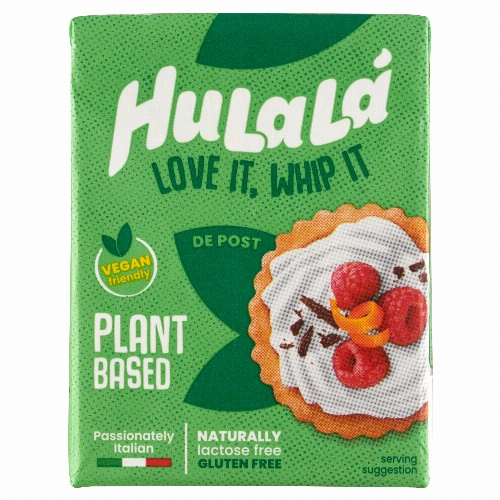 HuLaLá UHT növényi zsírokból készült cukrozott készítmény hab készítéséhez 200 ml