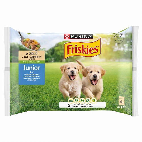 FRISKIES KUTYA JUNIOR MULTIP.ASZP.4X85G