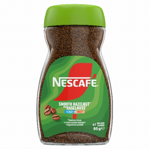 NESCAFÉ mogyorós ízű azonnal oldódó kávé 95 g