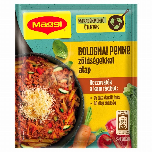 Maggi bolognai penne zöldségekkel alap 35 g