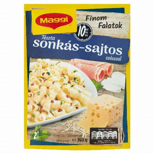 Maggi Finom Falatok tészta sonkás-sajtos szósszal 140 g