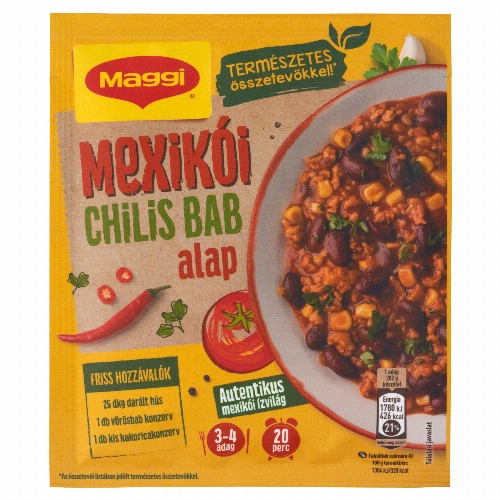 Maggi mexikói chilis bab alap 48 g