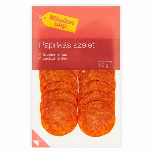 Minden nap szeletelt paprikás szelet 55 g