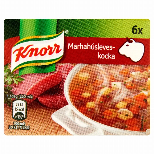 Knorr marhahúsleves-kocka 6 db 60 g