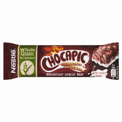 Nestlé Chocapic csokiízű gabonapehely-szelet tejbevonó talppal vitaminokkal 25 g