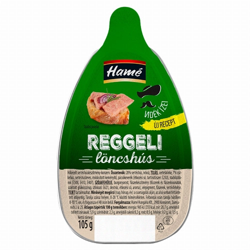 Hamé reggeli löncshús 105 g