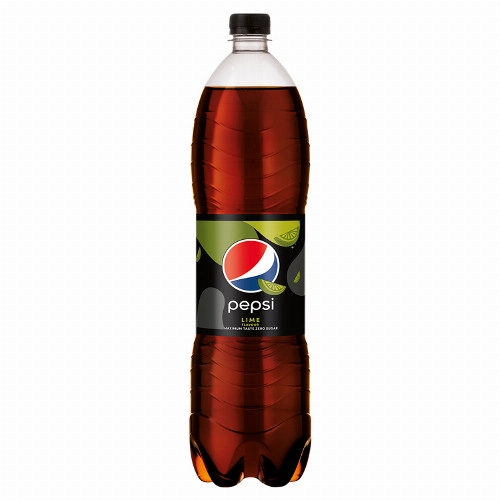 Pepsi colaízű energiamentes szénsavas üdítőital édesítőszerekkel lime ízesítéssel 1,5 l