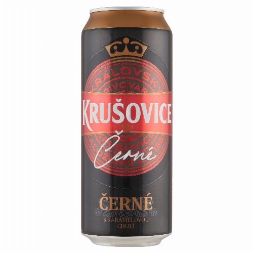 Krušovice Černé import barna sör 3,8% 500 ml 