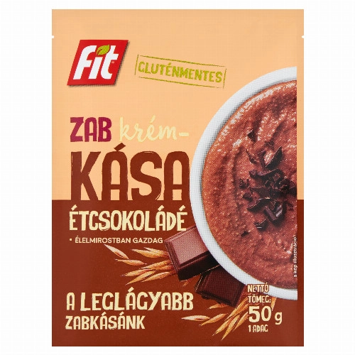 Fit zab étcsokoládés krémkása 50 g
