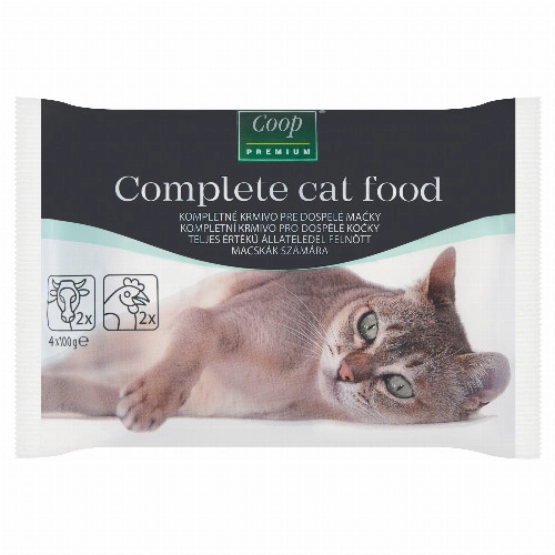 COOP EURO POUCH MACSKA MAR-BAROM.4X100G