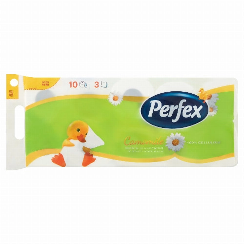 Perfex Camomile toalett papír 3 rétegű 10 tekercs